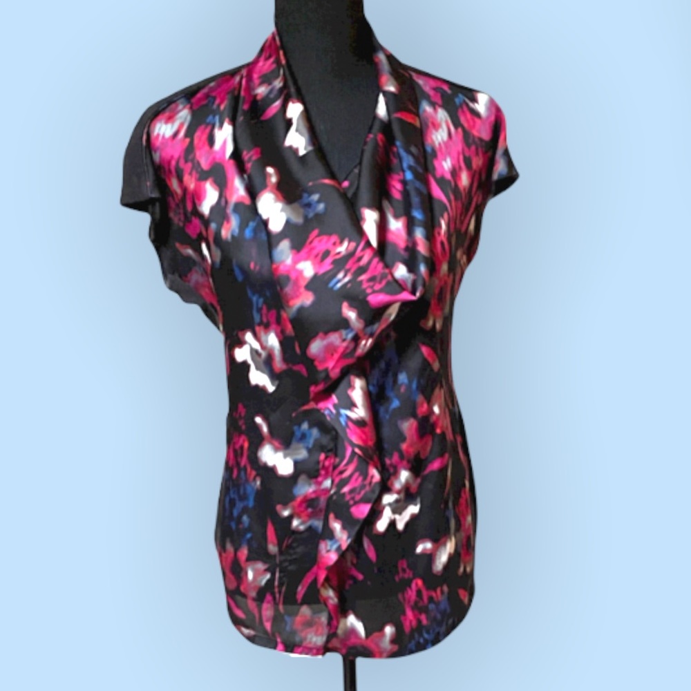 🎊 Host Pick 🎊 Alfani Women’s Cowl Neck Ruffle Top - Size 4 Petite